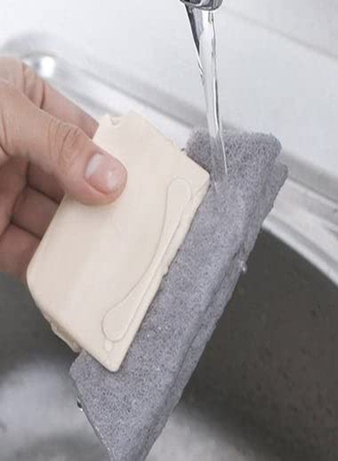 KhuHap Cleaning Combo of Window Groove Frame Cleaning Brush or Door Track Cleaning Brushes with Mini Dustpan Edge Dust Cleaner Tool for All Corners Edges and Gaps, Random Color, Pack of 2 - Image 3